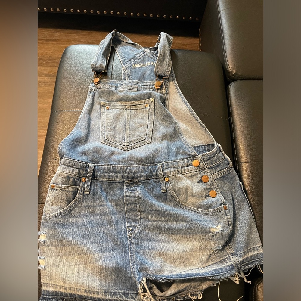 American Rag Light Blue Denim Overalls